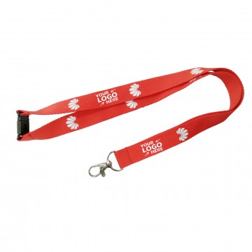 Polyester Lanyard with Break-away Buckle